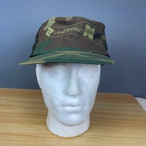 Cenex Land O’Lakes Camo Trucker Unisex One Size Green Brown Snapback Cap Casual